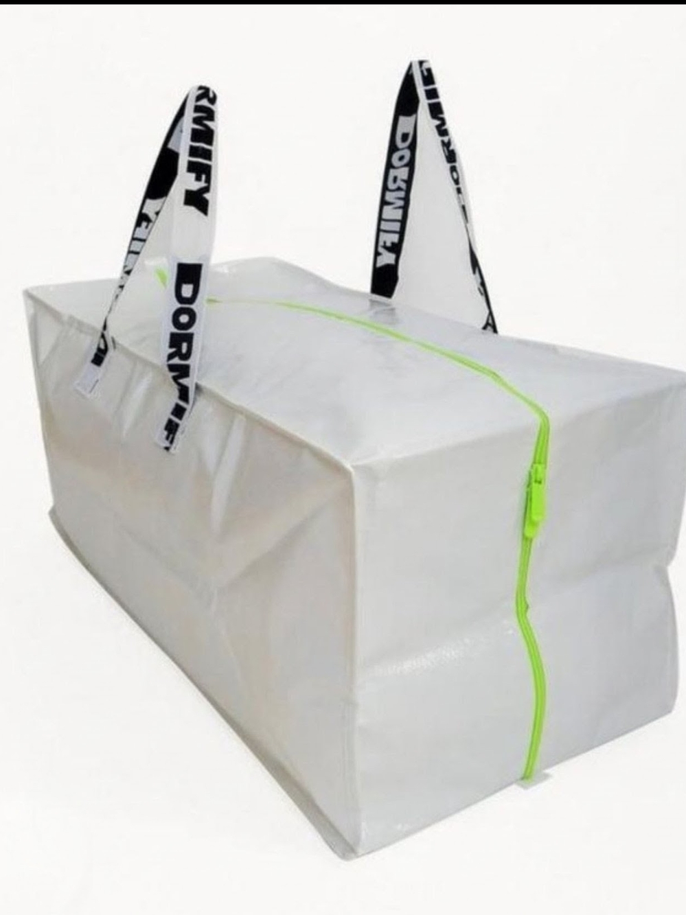 Set of 5 - Dormify Storage Duffel Bags White New